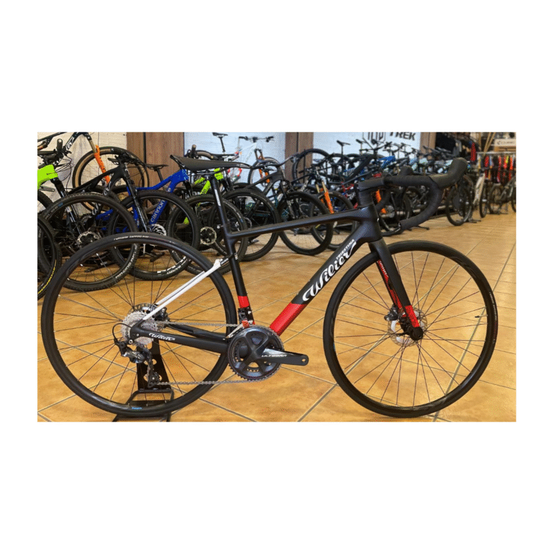 Wilier Garda Disc Ultegra (Negro-rojo)